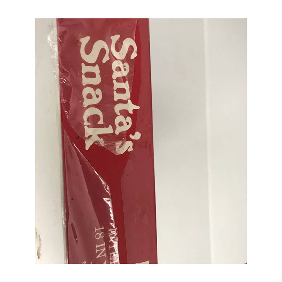 1996 Vintage Gibson Santa's Snack 550 Piece Still in Cellophane Wrapping NEW $25 - Picture 4 of 5